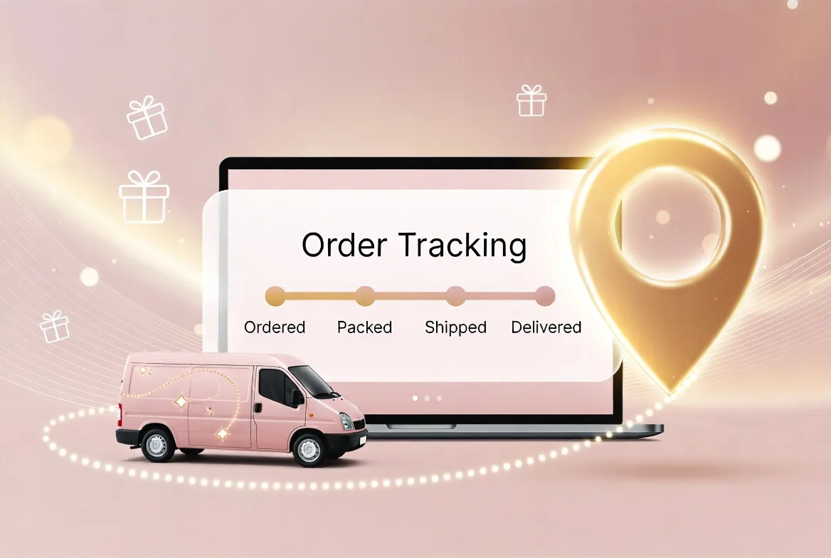 Follow your order progress